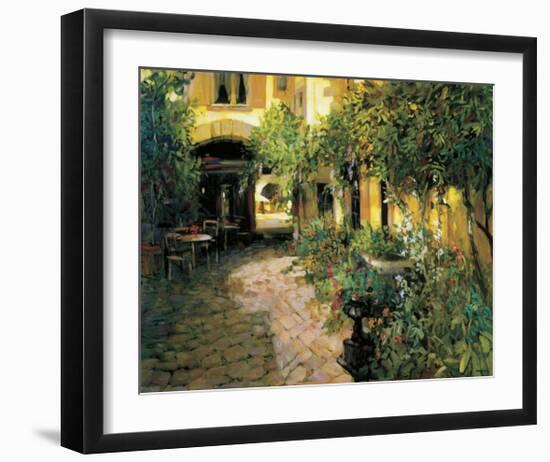 Alsace Courtyard-Philip Craig-Framed Giclee Print