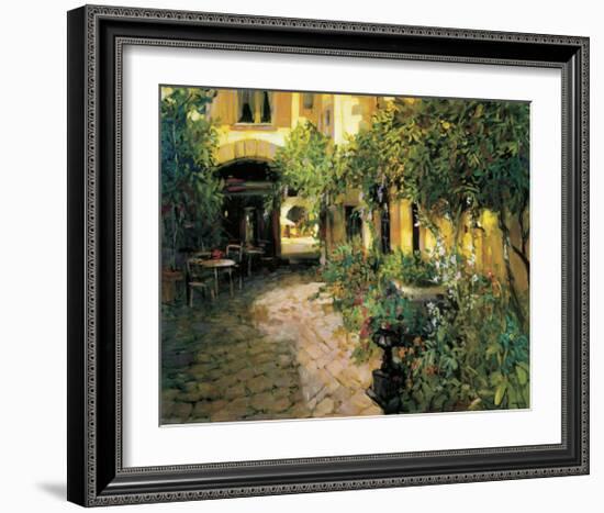 Alsace Courtyard-Philip Craig-Framed Giclee Print