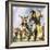 Alsatian Police Dog-McConnell-Framed Giclee Print