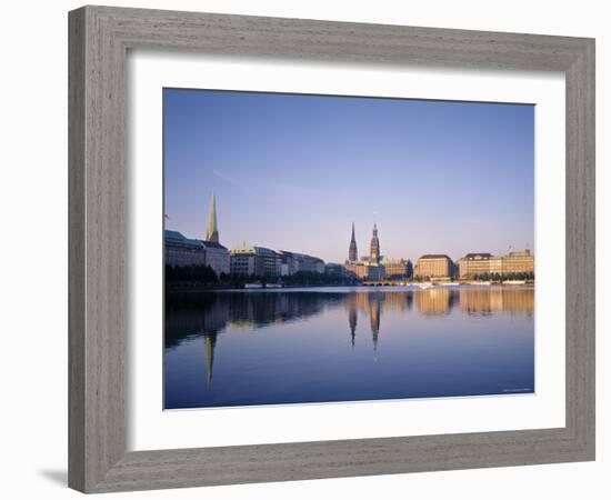 Alster River, Hamburg, Germany-Danielle Gali-Framed Photographic Print