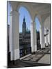 Alsterarkaden and City Hall, Hamburg, Germany, Europe-Hans Peter Merten-Mounted Photographic Print