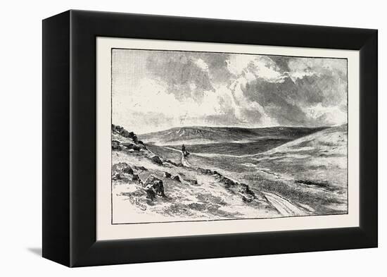 Alston Moor Is an Area of Moorland and Civil Parish in Cumbria-null-Framed Premier Image Canvas