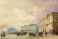 The North Station, Vienna-Alt Rudolf-Mounted Giclee Print