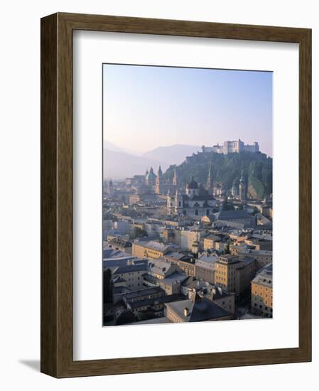 Alt Stadt and Hohensalzburg Fortress, Salzburg, Austria-Rex Butcher-Framed Photographic Print