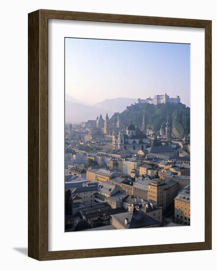 Alt Stadt and Hohensalzburg Fortress, Salzburg, Austria-Rex Butcher-Framed Photographic Print