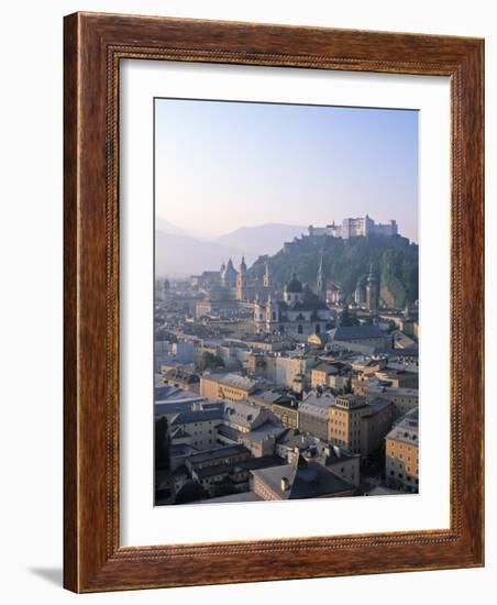 Alt Stadt and Hohensalzburg Fortress, Salzburg, Austria-Rex Butcher-Framed Photographic Print