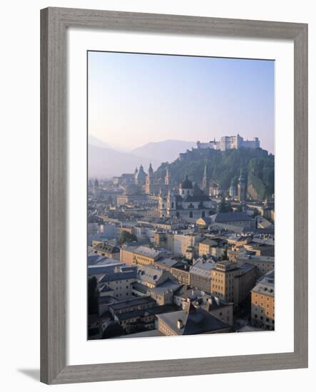 Alt Stadt and Hohensalzburg Fortress, Salzburg, Austria-Rex Butcher-Framed Photographic Print