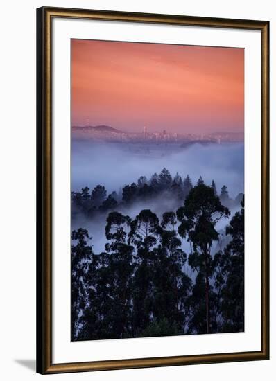 Alt Views Epic Fog Bau Area Hills San Francisco Skyline Morning Light-Vincent James-Framed Photographic Print