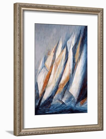 Alta Mar-María Antonia Torres-Framed Art Print