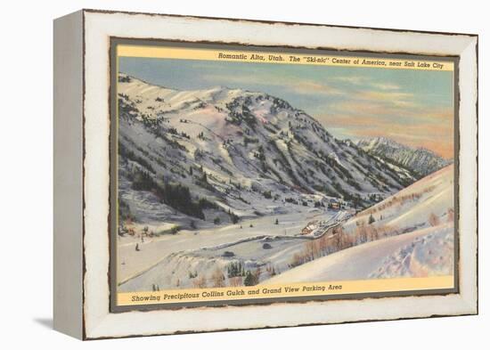 Alta Ski Basin, Utah-null-Framed Stretched Canvas