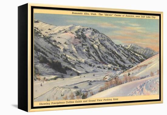 Alta Ski Basin, Utah-null-Framed Stretched Canvas