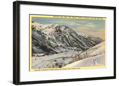 Alta Ski Resort Salt Lake City Utah Art Print Art Com