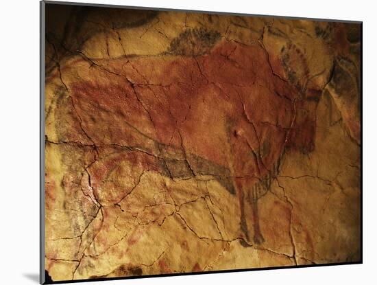 Altamira Cave Painting of a Bison-Javier Trueba-Mounted Photographic Print