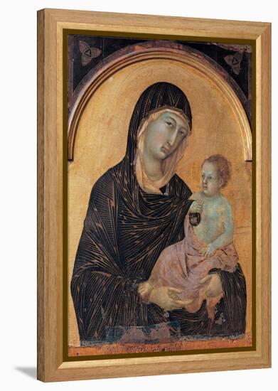 Altar frontal No. 28: Madonna and Child-Duccio Di buoninsegna-Framed Stretched Canvas