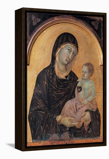 Altar frontal No. 28: Madonna and Child-Duccio Di buoninsegna-Framed Stretched Canvas