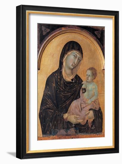 Altar frontal No. 28: Madonna and Child-Duccio Di buoninsegna-Framed Art Print