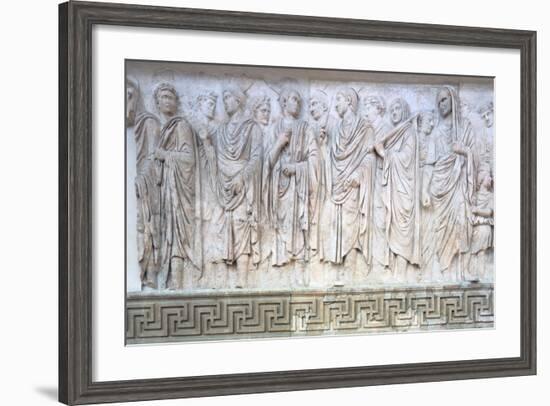 Altar of Augustan Peace (Ara Pacis Augustae)-null-Framed Photographic Print