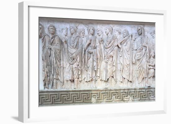 Altar of Augustan Peace (Ara Pacis Augustae)-null-Framed Photographic Print