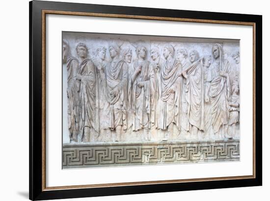 Altar of Augustan Peace (Ara Pacis Augustae)-null-Framed Photographic Print