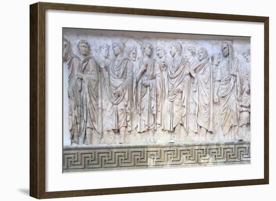 Altar of Augustan Peace (Ara Pacis Augustae)-null-Framed Photographic Print