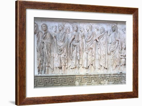 Altar of Augustan Peace (Ara Pacis Augustae)-null-Framed Photographic Print