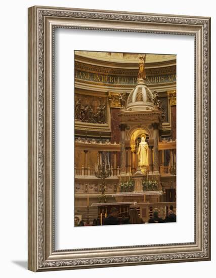 Altar of St. Stephen's Basilica (Szent Istavan Bazilika) Neo-Renassance Church, Budapest, Hungary-Kimberly Walker-Framed Photographic Print