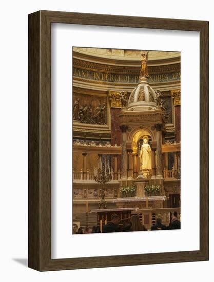 Altar of St. Stephen's Basilica (Szent Istavan Bazilika) Neo-Renassance Church, Budapest, Hungary-Kimberly Walker-Framed Photographic Print