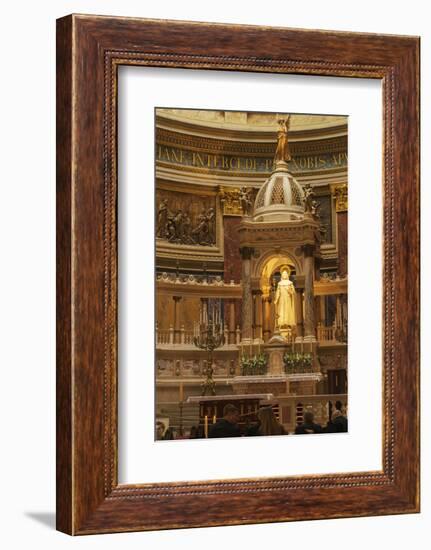 Altar of St. Stephen's Basilica (Szent Istavan Bazilika) Neo-Renassance Church, Budapest, Hungary-Kimberly Walker-Framed Photographic Print