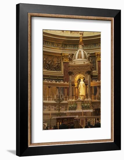 Altar of St. Stephen's Basilica (Szent Istavan Bazilika) Neo-Renassance Church, Budapest, Hungary-Kimberly Walker-Framed Photographic Print