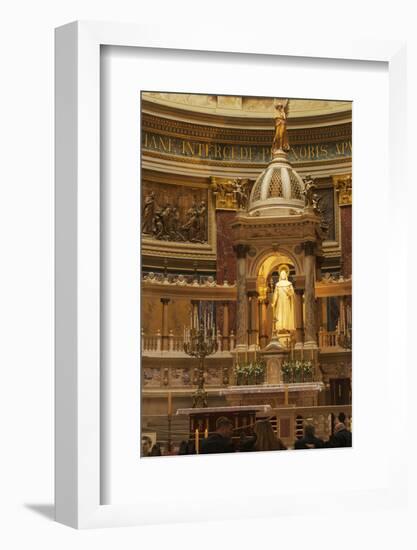 Altar of St. Stephen's Basilica (Szent Istavan Bazilika) Neo-Renassance Church, Budapest, Hungary-Kimberly Walker-Framed Photographic Print