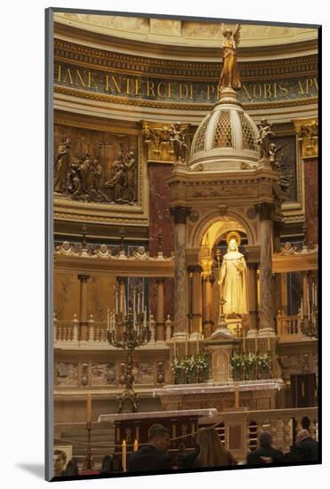 Altar of St. Stephen's Basilica (Szent Istavan Bazilika) Neo-Renassance Church, Budapest, Hungary-Kimberly Walker-Mounted Photographic Print