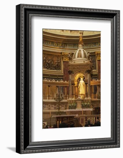 Altar of St. Stephen's Basilica (Szent Istavan Bazilika) Neo-Renassance Church, Budapest, Hungary-Kimberly Walker-Framed Photographic Print