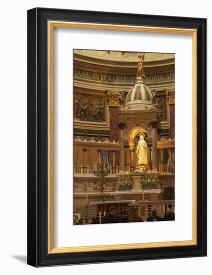 Altar of St. Stephen's Basilica (Szent Istavan Bazilika) Neo-Renassance Church, Budapest, Hungary-Kimberly Walker-Framed Photographic Print