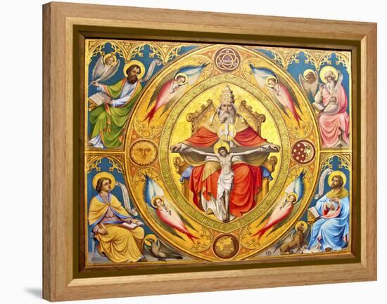 Altar Painting, Cologne, Germany-Miva Stock-Framed Premier Image Canvas