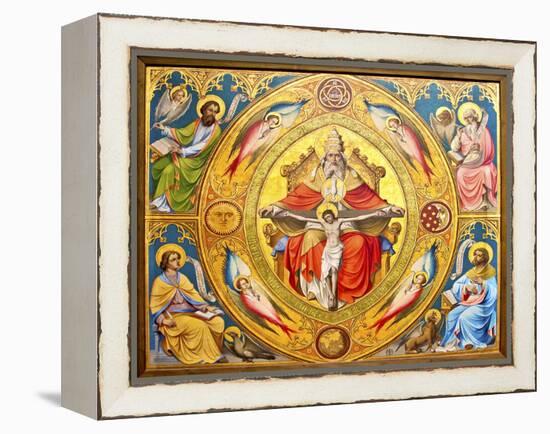 Altar Painting, Cologne, Germany-Miva Stock-Framed Premier Image Canvas