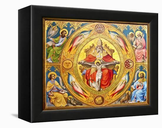Altar Painting, Cologne, Germany-Miva Stock-Framed Premier Image Canvas