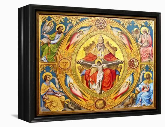 Altar Painting, Cologne, Germany-Miva Stock-Framed Premier Image Canvas