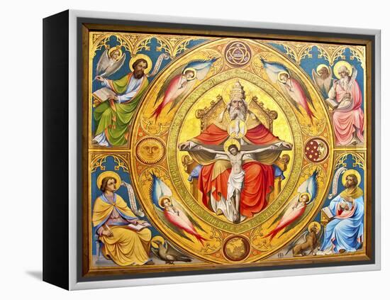 Altar Painting, Cologne, Germany-Miva Stock-Framed Premier Image Canvas