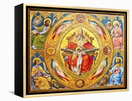 Altar Painting, Cologne, Germany-Miva Stock-Framed Premier Image Canvas