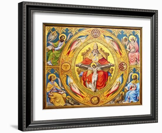 Altar Painting, Cologne, Germany-Miva Stock-Framed Premium Photographic Print