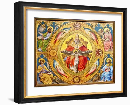 Altar Painting, Cologne, Germany-Miva Stock-Framed Premium Photographic Print