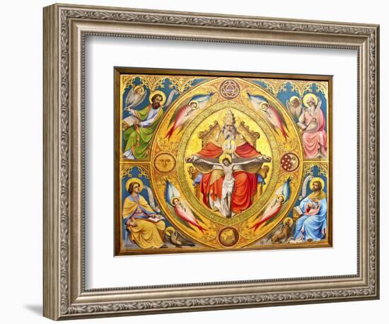 Altar Painting, Cologne, Germany-Miva Stock-Framed Photographic Print