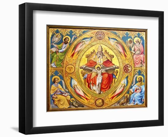 Altar Painting, Cologne, Germany-Miva Stock-Framed Photographic Print