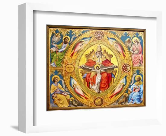 Altar Painting, Cologne, Germany-Miva Stock-Framed Photographic Print