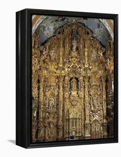 Altarpiece Dedicated to St. Francis Xavier, 1753-Miguel Cabrera-Framed Premier Image Canvas