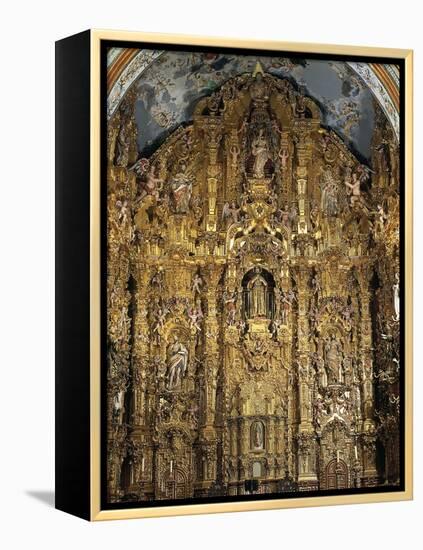 Altarpiece Dedicated to St. Francis Xavier, 1753-Miguel Cabrera-Framed Premier Image Canvas