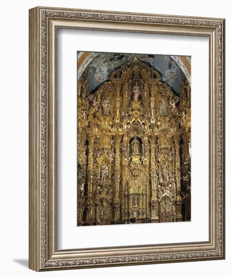 Altarpiece Dedicated to St. Francis Xavier, 1753-Miguel Cabrera-Framed Giclee Print