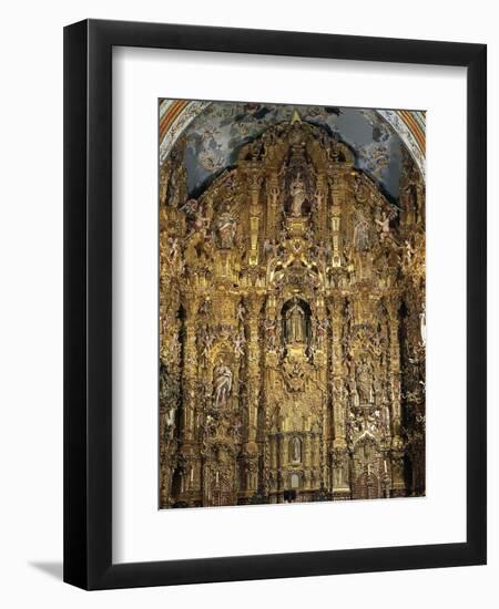 Altarpiece Dedicated to St. Francis Xavier, 1753-Miguel Cabrera-Framed Giclee Print