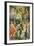 Altarpiece Depicting the Saints Baptist, Francis, Bernard and Paul in Ecstasy-Andrea Lilio-Framed Giclee Print