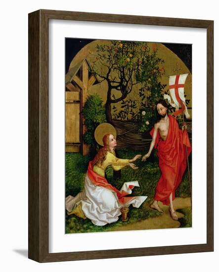 Altarpiece of the Dominicans: Noli Me Tangere, circa 1470-80-Martin Schongauer-Framed Giclee Print